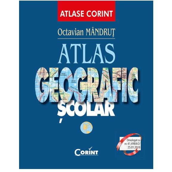 ATLAS GEOGRAFIC GENERAL NOU (ALBASTRU) - CORINT (CEDU011)