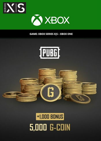 PUBG G-COIN 6000 G-COIN - XBOX LIVE - MULTILANGUAGE - WORLDWIDE