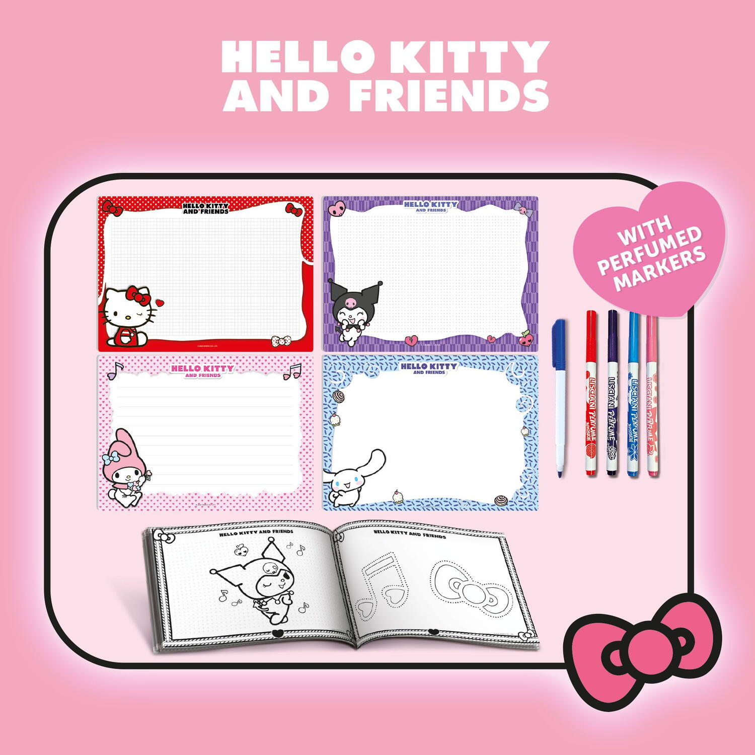 SCOALA PENTRU DESEN - HELLO KITTY & PRIETENII - LISCIANI (L119677)