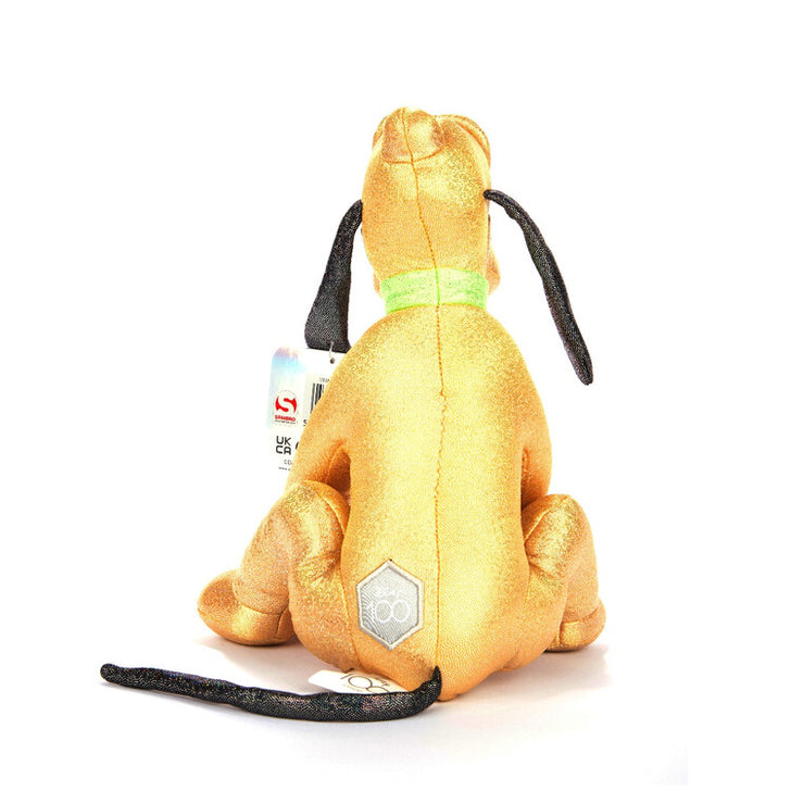 DISNEY 100 - PLUS CU SCLIPICI SI SUNETE, PLUTO, 28 CM - JAKKS PACIFIC (D100-9400-1-FO) - Libelula Vesela - Jucarii