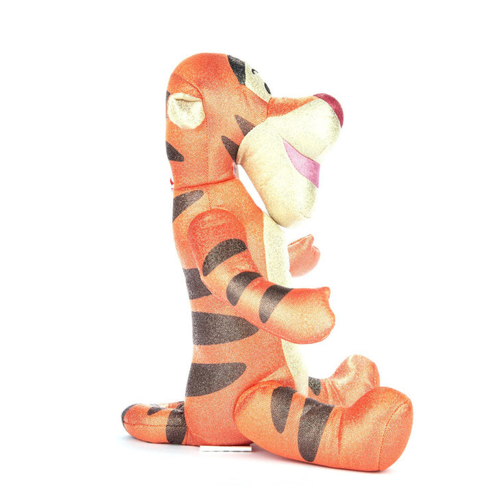 DISNEY 100 - PLUS CU SCLIPICI SI SUNETE, TIGGER, 28 CM - JAKKS PACIFIC (D100-9400-4-FO) - Libelula Vesela - Jucarii