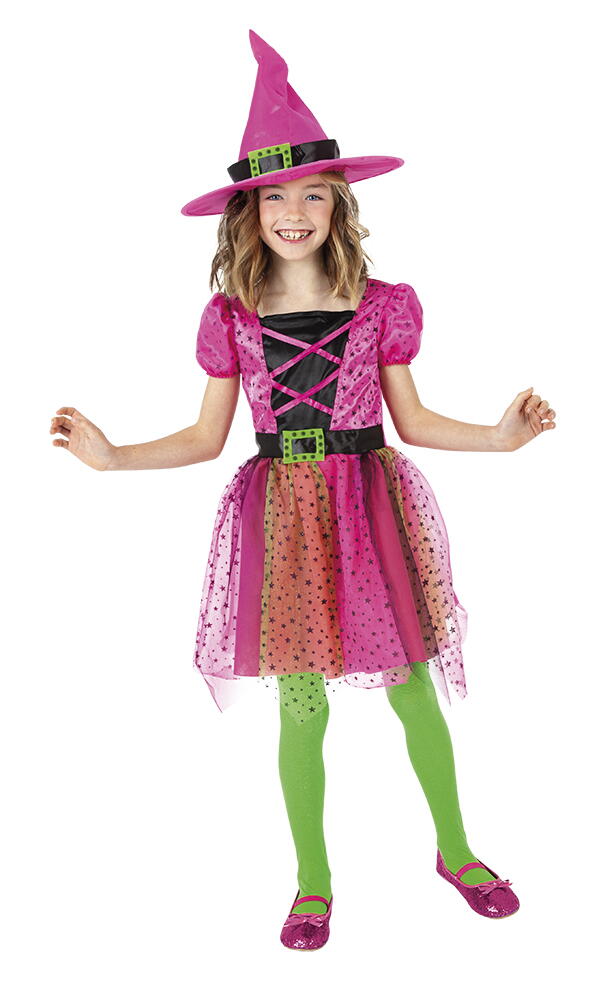 COSTUM DE CARNAVAL - VRAJITOARE SUPERSTAR (ROZ) - RUBIES (S8631)
