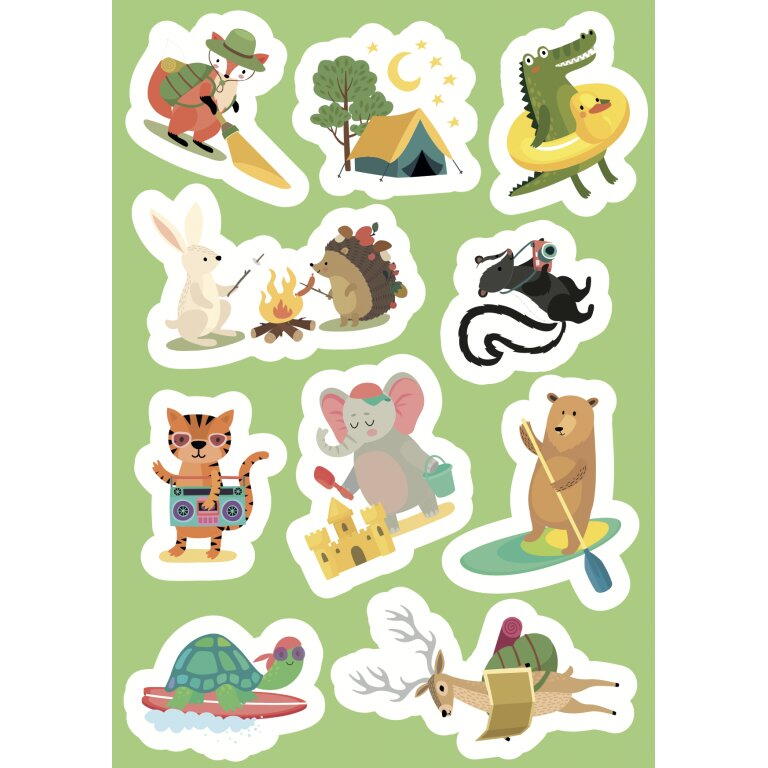 CARTE DE ACTIVITATI CU ABTIBILDURI - IN VACANTA - SASSI (978-88-303-5634-4)