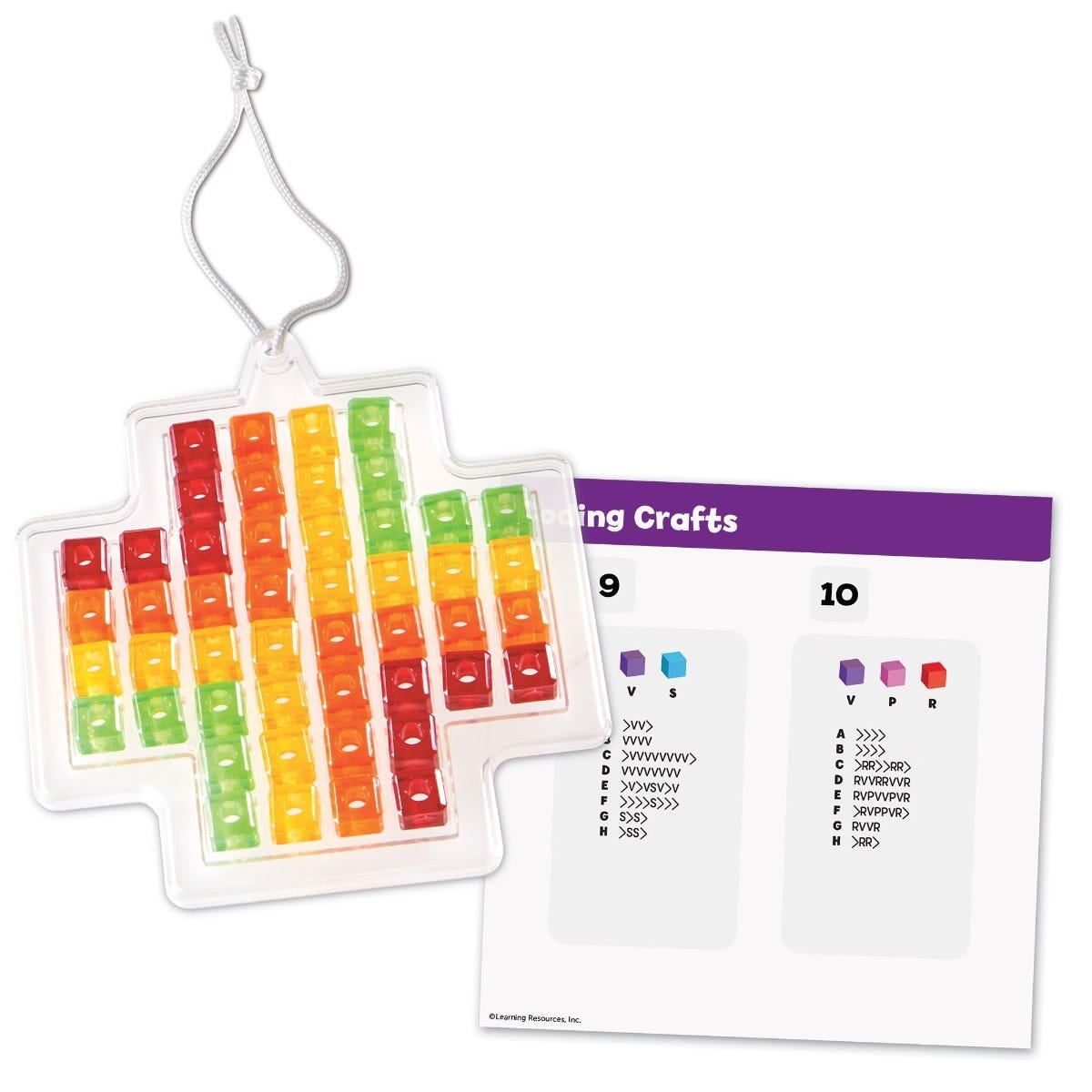 JOC DE LOGICA STEM - DECORATIUNI PENTRU GEAM - LEARNING RESOURCES (LER9465)