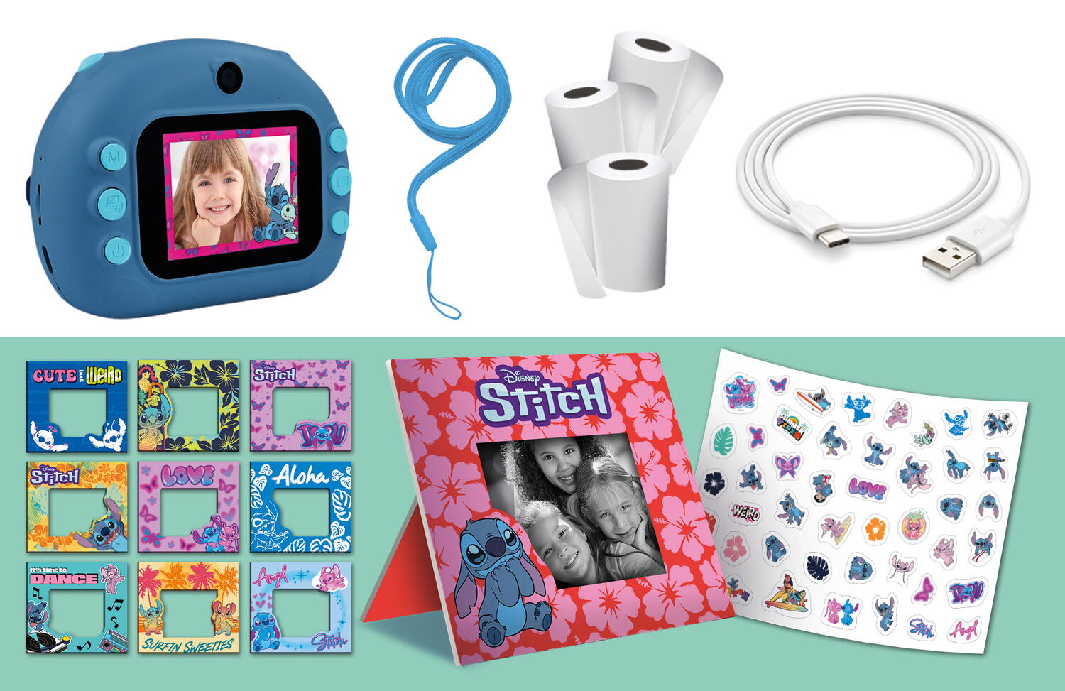 CAMERA FOTO INSTANT - STITCH - LISCIANI (L107247)