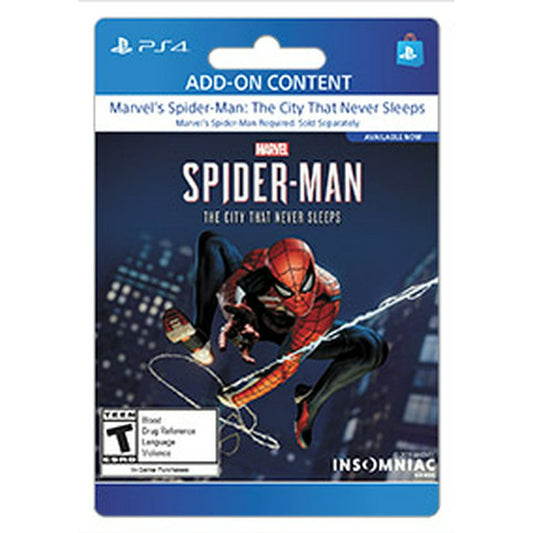 MARVEL'S SPIDER-MAN - THE CITY THAT NEVER SLEEPS - PLAYSTATION PS4 - PSN - EU - MULTILANGUAGE