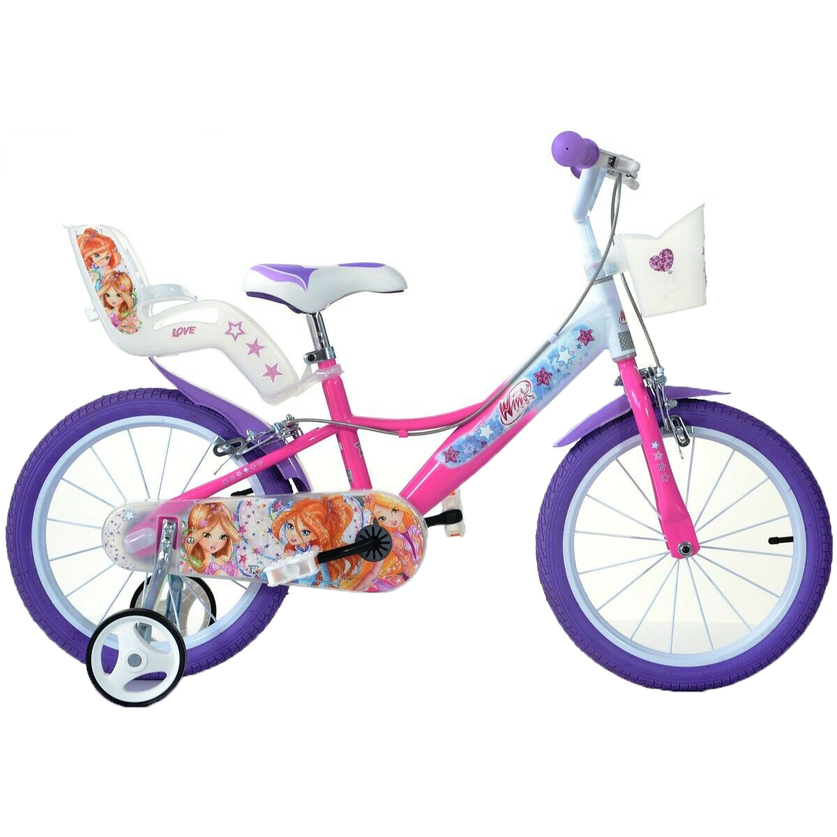 BICICLETA COPII 16'' WINX - DINO BIKES (164R WX7)