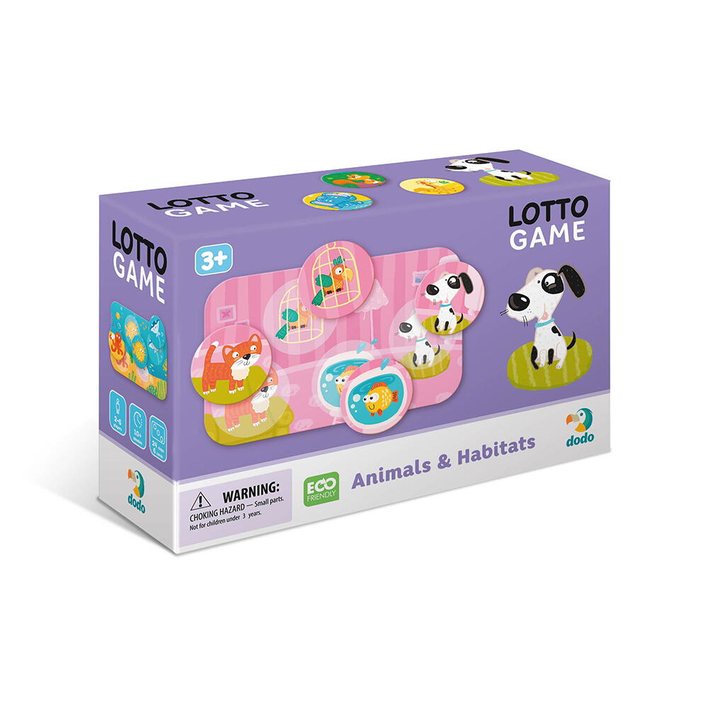JOC LOTTO - ANIMALE SI HABITATE - DODO (DO300196)