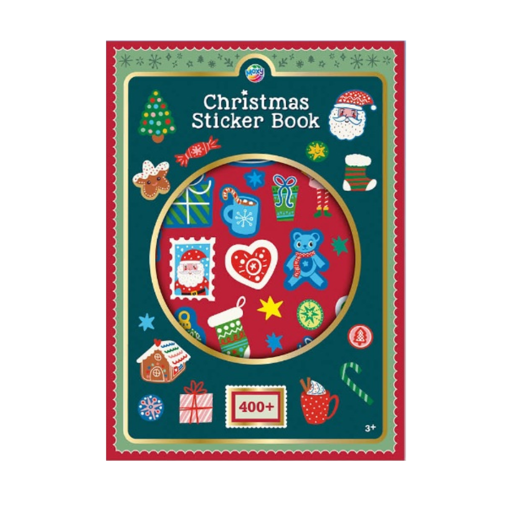 CARTE CU ABTIBILDURI - VINE CRACIUNUL - MOXY (800071)