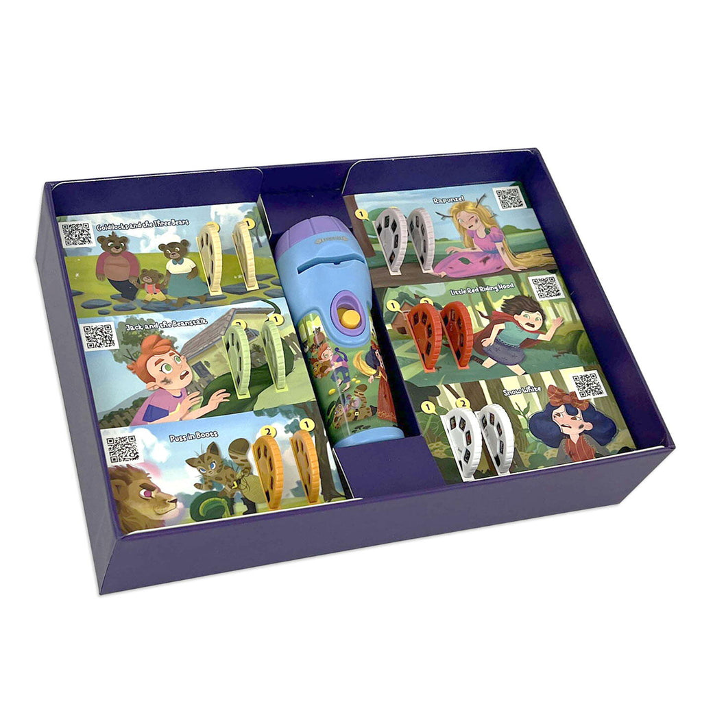 SET PROIECTOR TIP LANTERNA CU 6 POVESTI - AMBO FUNTAMIN (AF6339STF-GB)