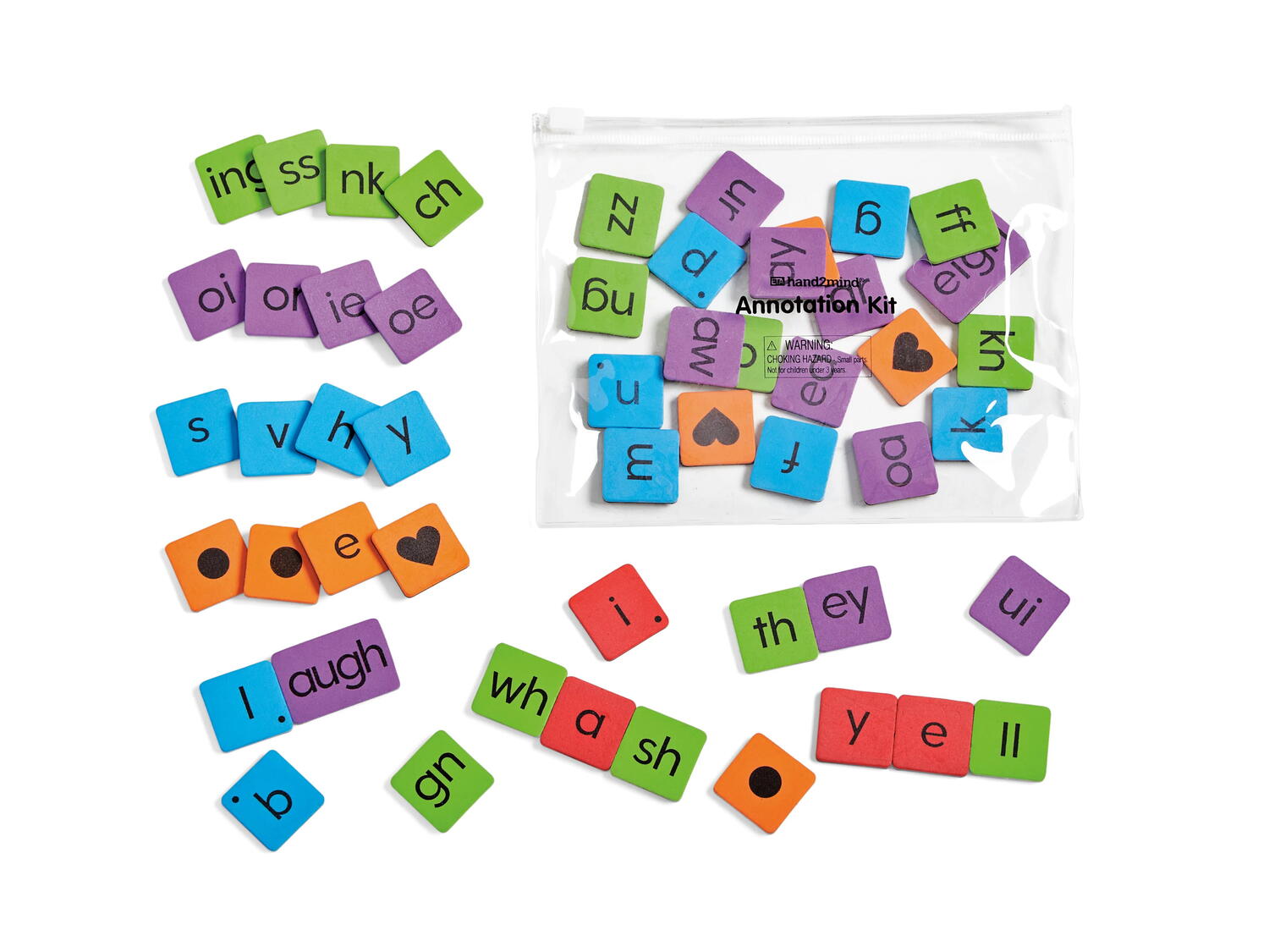 SET MAGNETIC - FONETICA INTERACTIVA - HAND2MIND (96161)