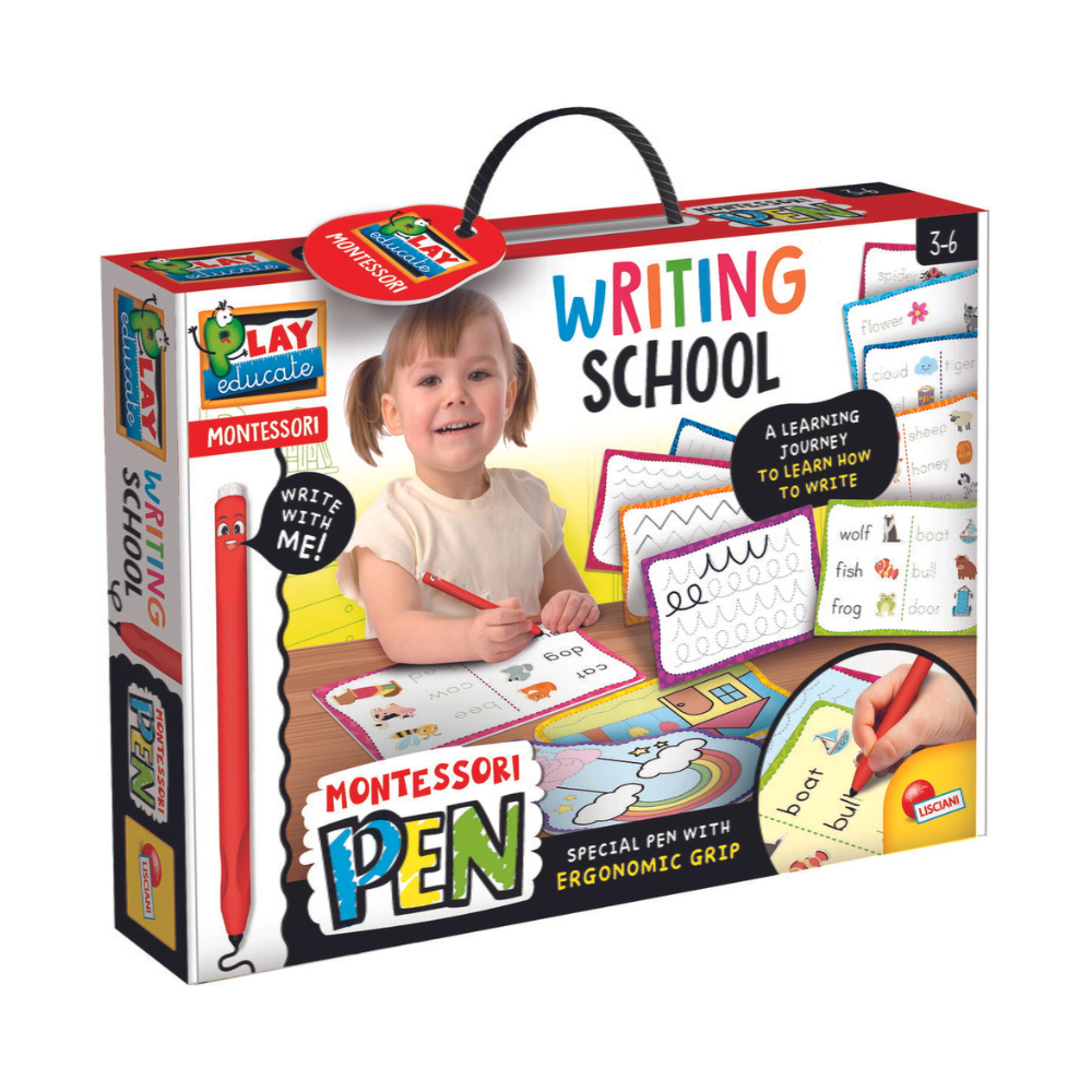 MONTESSORI GAME - WRITING SCHOOL - LISCIANI (LEN97081)
