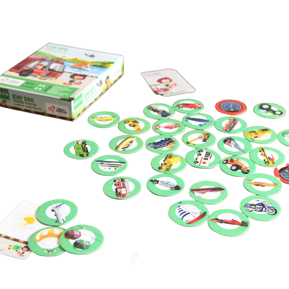 JOC DE LOGICA - EU VAD - VEHICULE - CHALK AND CHUCKLES (CCPPL101)