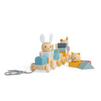 TRENULET CU FORME - ANIMALUTE VESELE - BIGJIGS TOYS (32012)