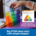 SET STEM EXPLORERS™ - PROVOCARI CU CORPURI GEOMETRICE - LEARNING RESOURCES (LER9471)