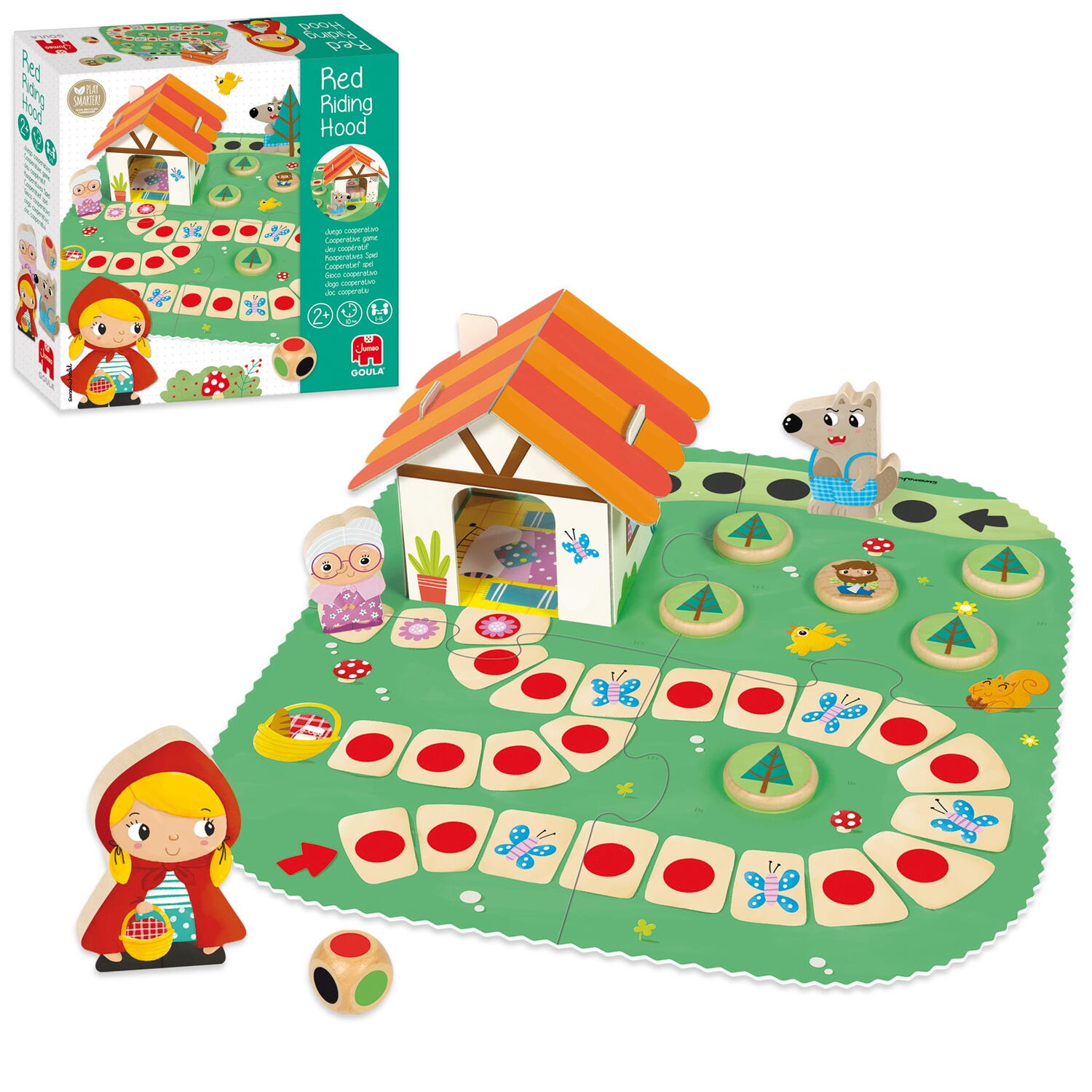 BOARD GAME - LITTLE RED RIDING RIDING - GOULA (55262)