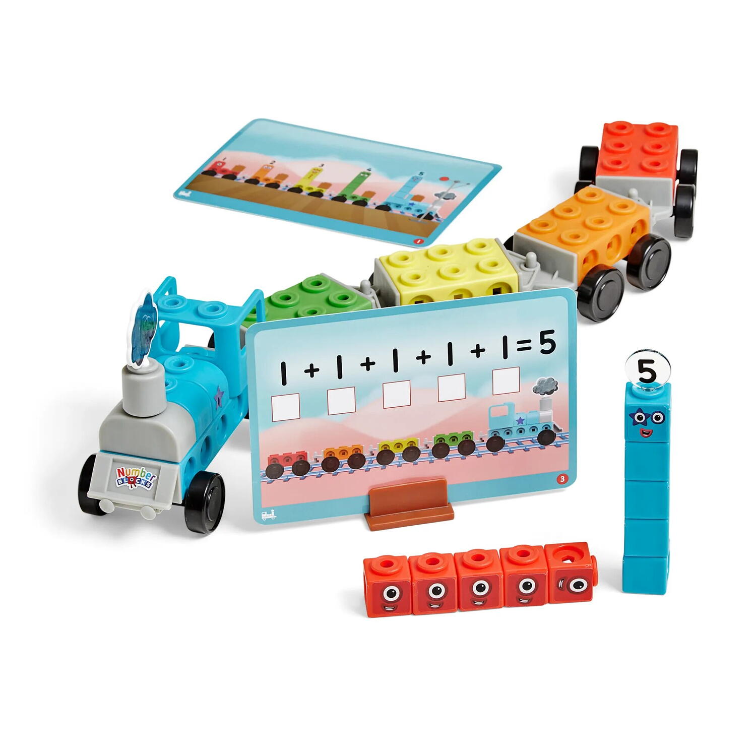 MATHLINK®CUBES NUMBERBLOCKS - TRENULET EXPRESS - HAND2MIND (HM96094-UK)
