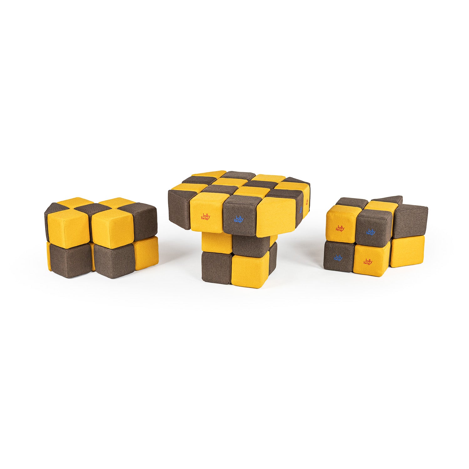 MEDIUM SET - 50 SOFT MAGNETIC BLOCKS - 1-99 YEARS - JOLLYHEAP