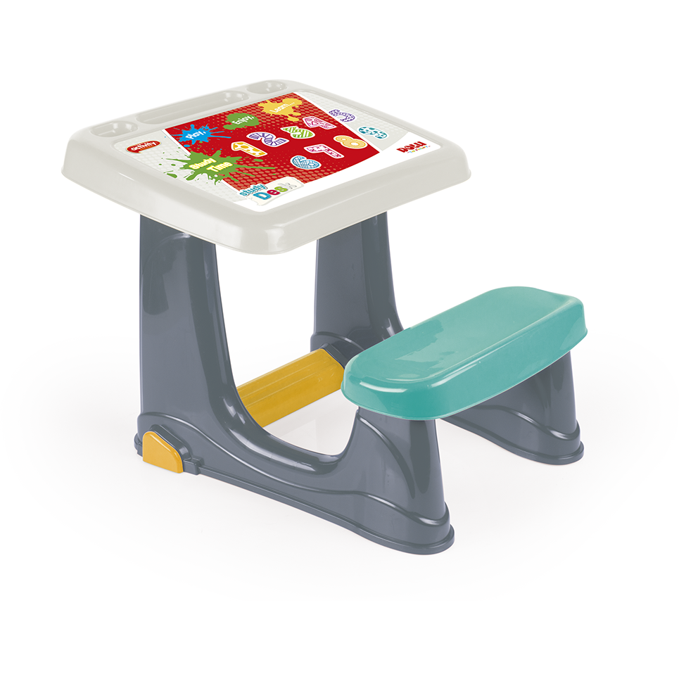 PRIMA MEA MASUTA DE STUDIU CU SCAUN PASTEL - DOLU (D2663)