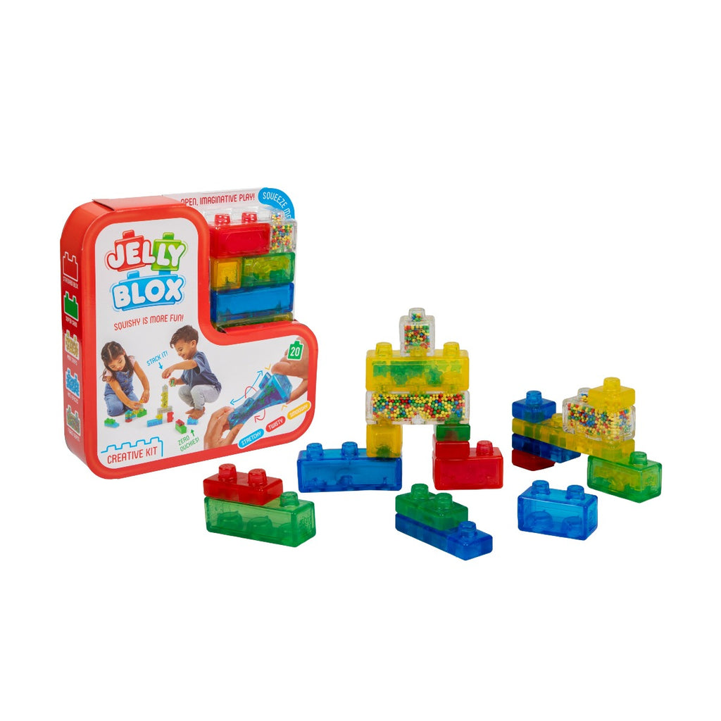 JELLY BLOX - SET CREATIV DE JOACA, 20 PIESE - GOLIATH (931692)