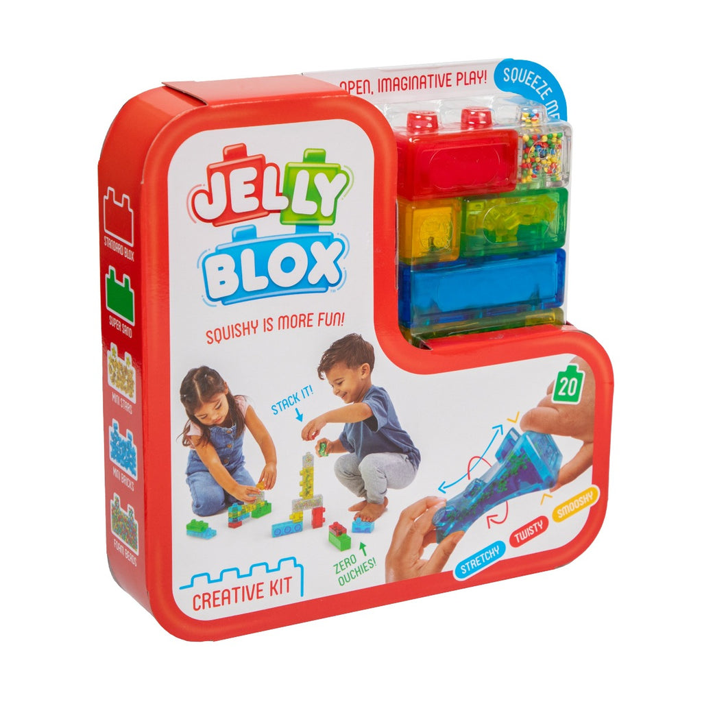 JELLY BLOX - SET CREATIV DE JOACA, 20 PIESE - GOLIATH (931692)