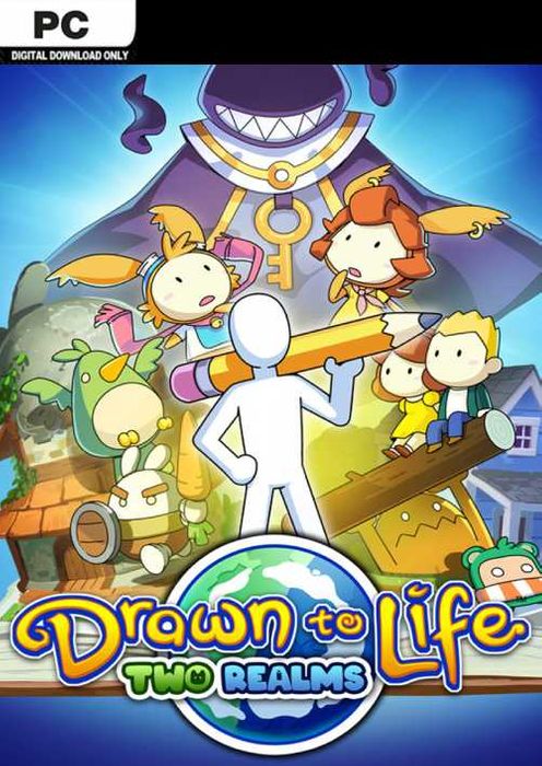 DRAWN TO LIFE: TWO REALMS - PC - STEAM - MULTILANGUAGE - WORLDWIDE - Libelula Vesela - Jocuri video