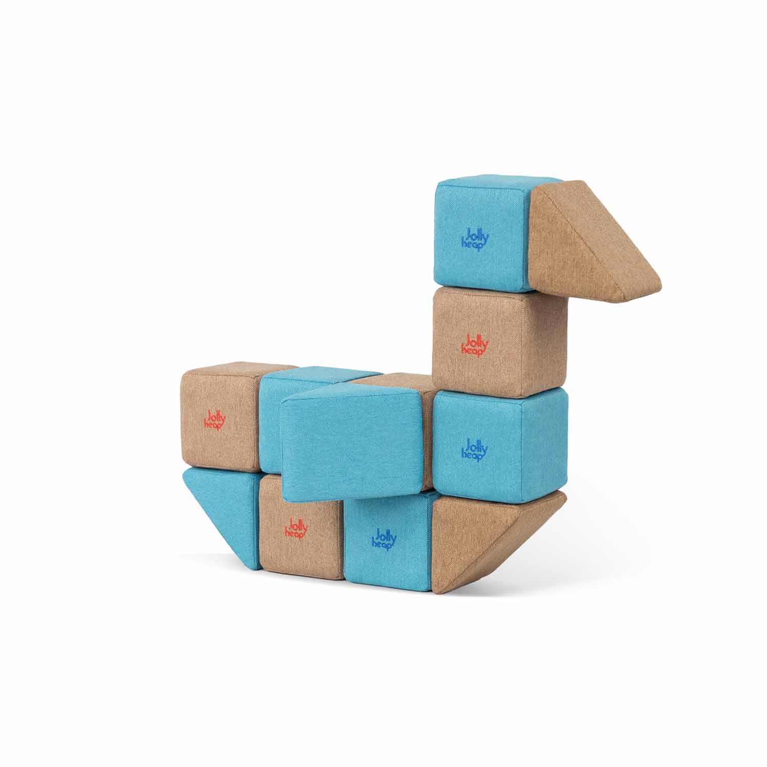 SET PIXI - 12 BLOCURI MAGNETICE MOI - 1-3 ANI - JOLLYHEAP