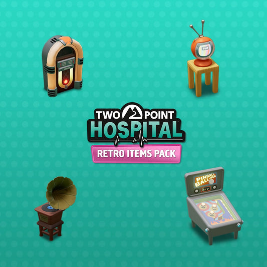 TWO POINT HOSPITAL: RETRO ITEMS PACK (DLC) - PC - STEAM - MULTILANGUAGE - WORLDWIDE - Libelula Vesela - Jocuri Video