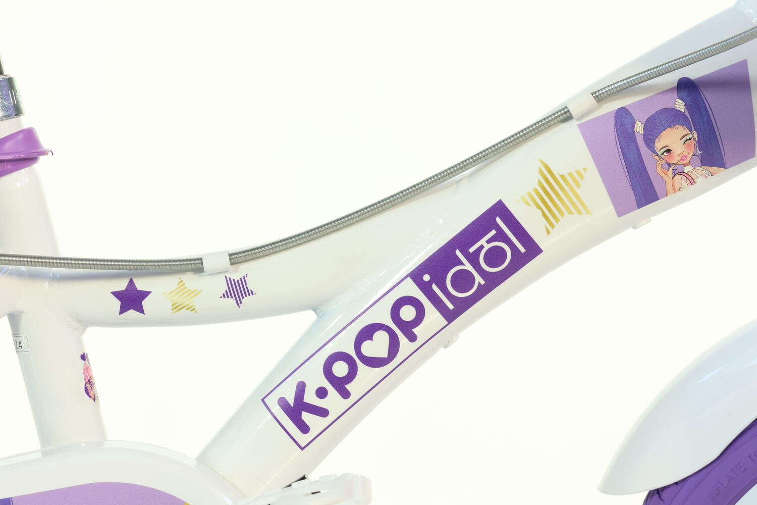 BICICLETA COPII 16'' K-POP - DINO BKES (616G-KP)