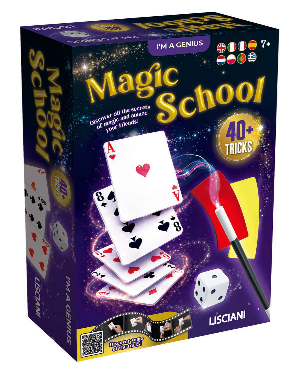 MICUL GENIU - SCOALA DE MAGIE (40 DE TRUCURI) - LISCIANI (L118267)