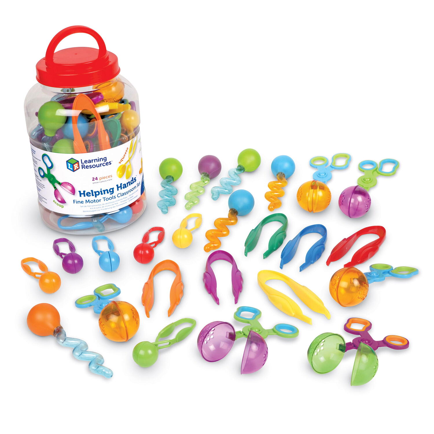 USTENSILE PENTRU MOTRICITATE - SETUL CLASEI - LEARNING RESOURCES (LER5551)