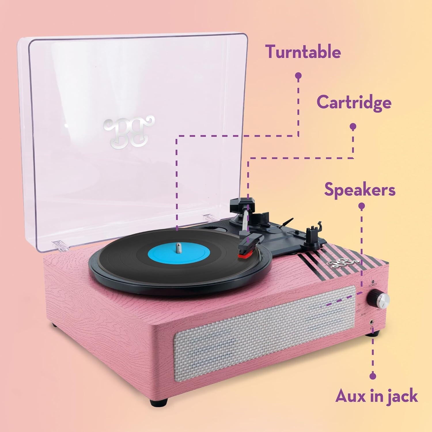 PICK-UP CU BOXA WIRELESS - BARBIE - LISCIANI (L113637)