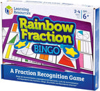 JOC BINGO - CURCUBEUL FRACTIILOR - LEARNING RESOURCES (LSP0620-UK) - Libelula Vesela - Jucarii