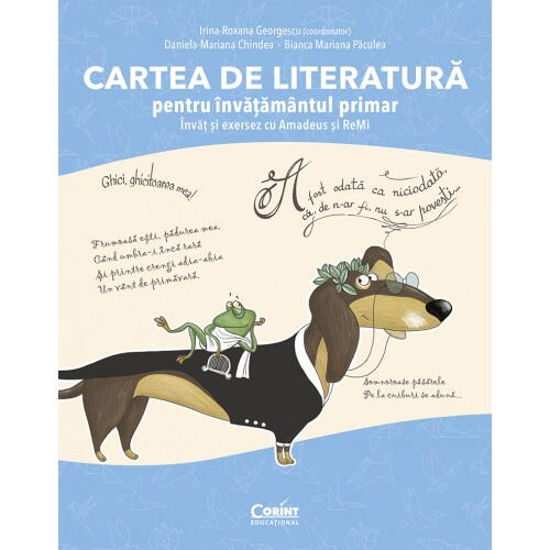 CARTEA DE LITERATURA PENTRU INVATAMANTUL PRIMAR. INVAT SI EXERSEZ CU AMADEUS SI REMI - CORINT (NV602) - Libelula Vesela - Carti