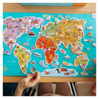 PUZZLE MAGNETIC - HARTA LUMII (118 PIESE) - DODO (DO200201)