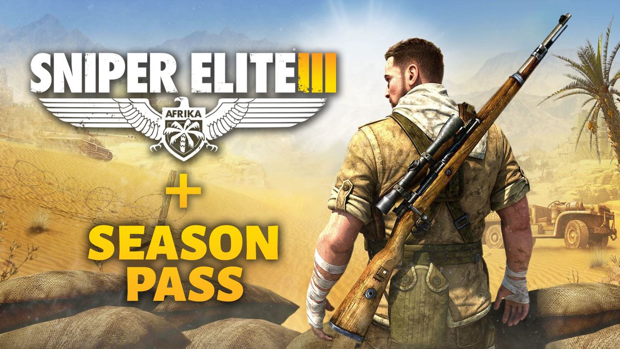 SNIPER ELITE 3 + SEASON PASS - PC - STEAM - MULTILANGUAGE - WORLDWIDE