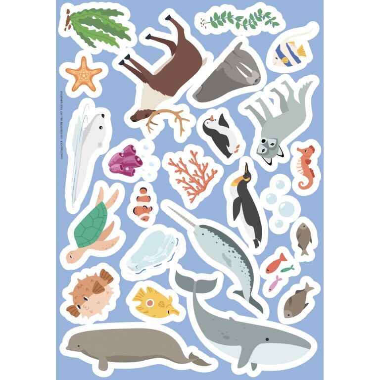 PRIMUL SET DE ARTA & LUCRU MANUAL - ANIMALUTE - SASSI (978-88-303-1060-5)