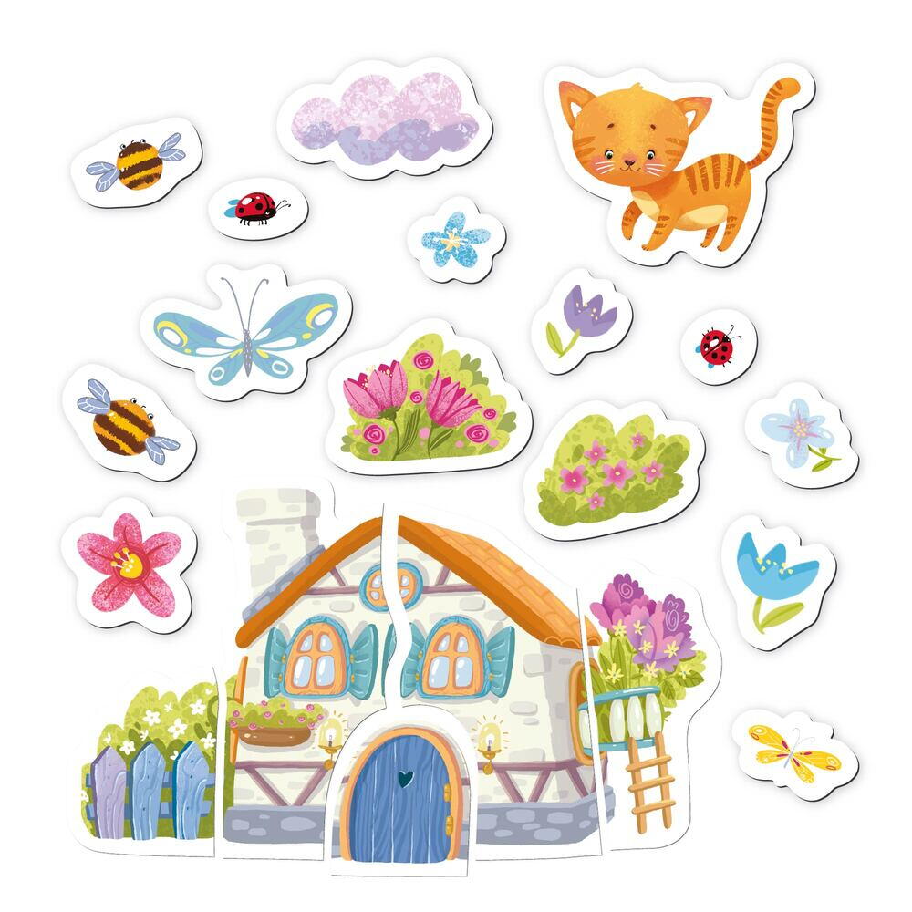 SET MAGNETIC - PISICUTA SI CASUTA VISELOR - DODO (DO200236)