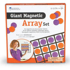 JOC MAGNETIC GIGANT  - INVAT MATEMATICA - LEARNING RESOURCES (LER6648)