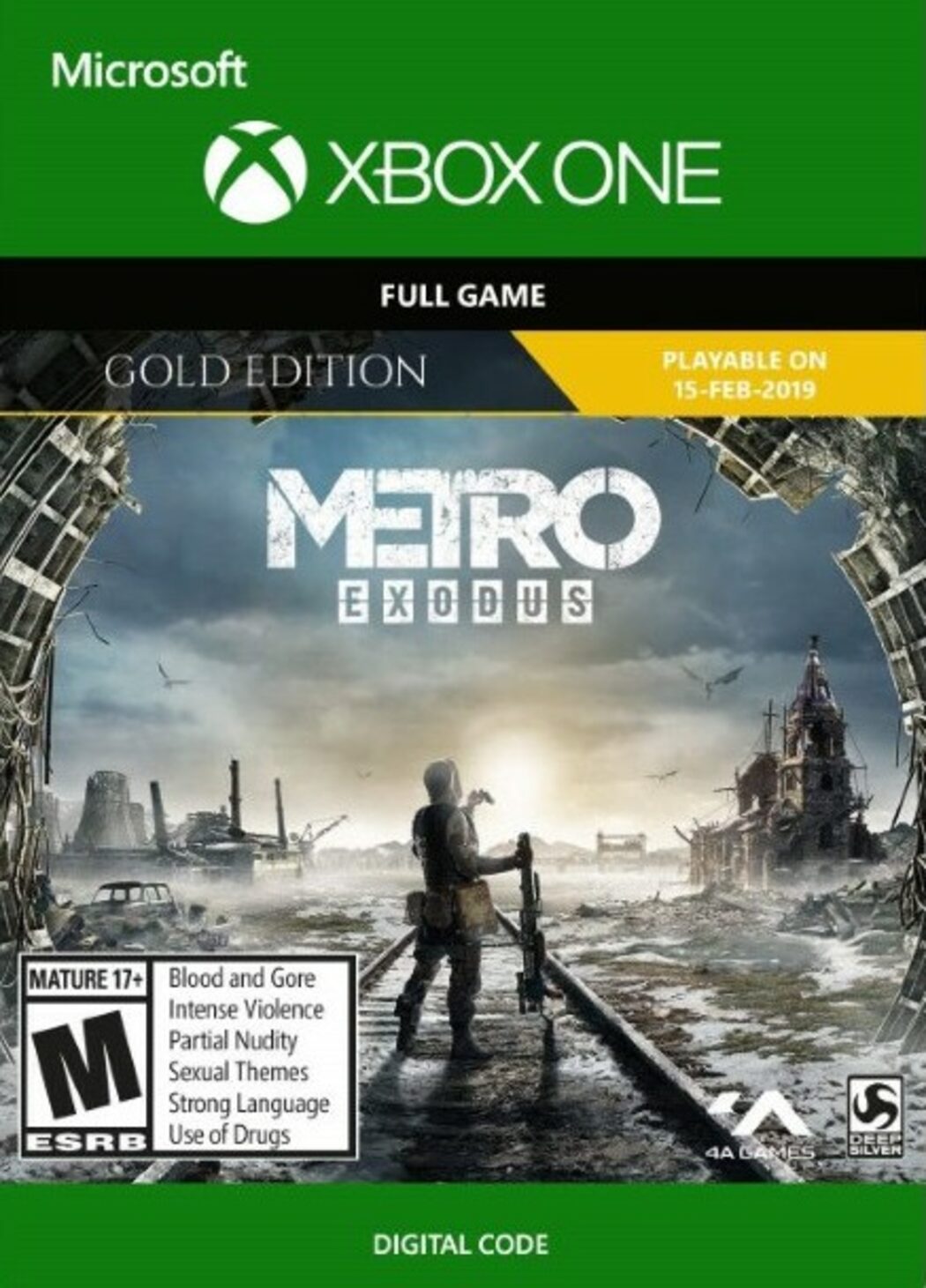 METRO EXODUS - GOLD EDITION (XBOX ONE) - XBOX LIVE - MULTILANGUAGE - EU - XBOX