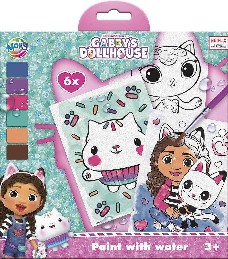 SET PICTURA CU APA - GABBY'S DOLLHOUSE - MOXY (TT420700)