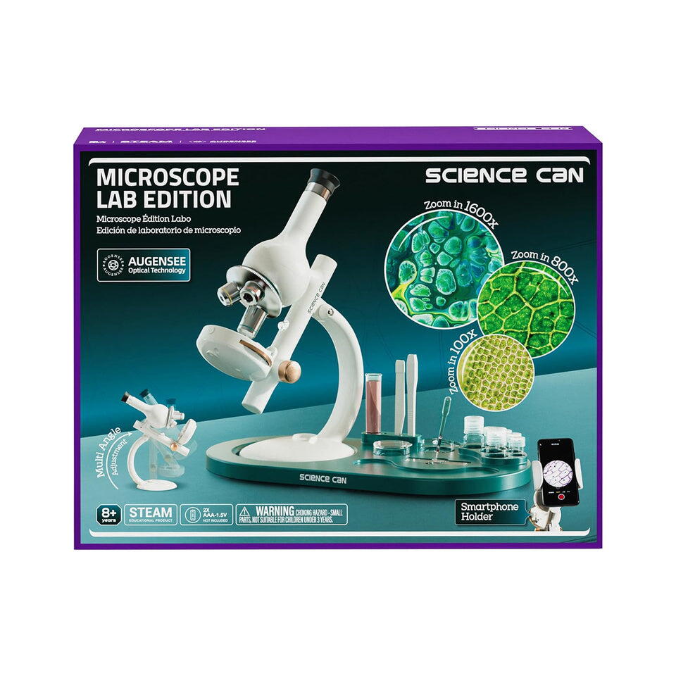 MINI LABORATORUL MEU CU MICROSCOP - SCIENCE CAN (160116)