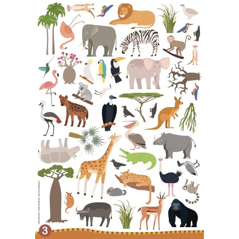 PRIMUL SET DE ARTA & LUCRU MANUAL - ANIMALUTE - SASSI (978-88-303-1060-5)