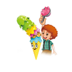 STACKING GAME - ICE CREAM CUPS - OWL (007101)