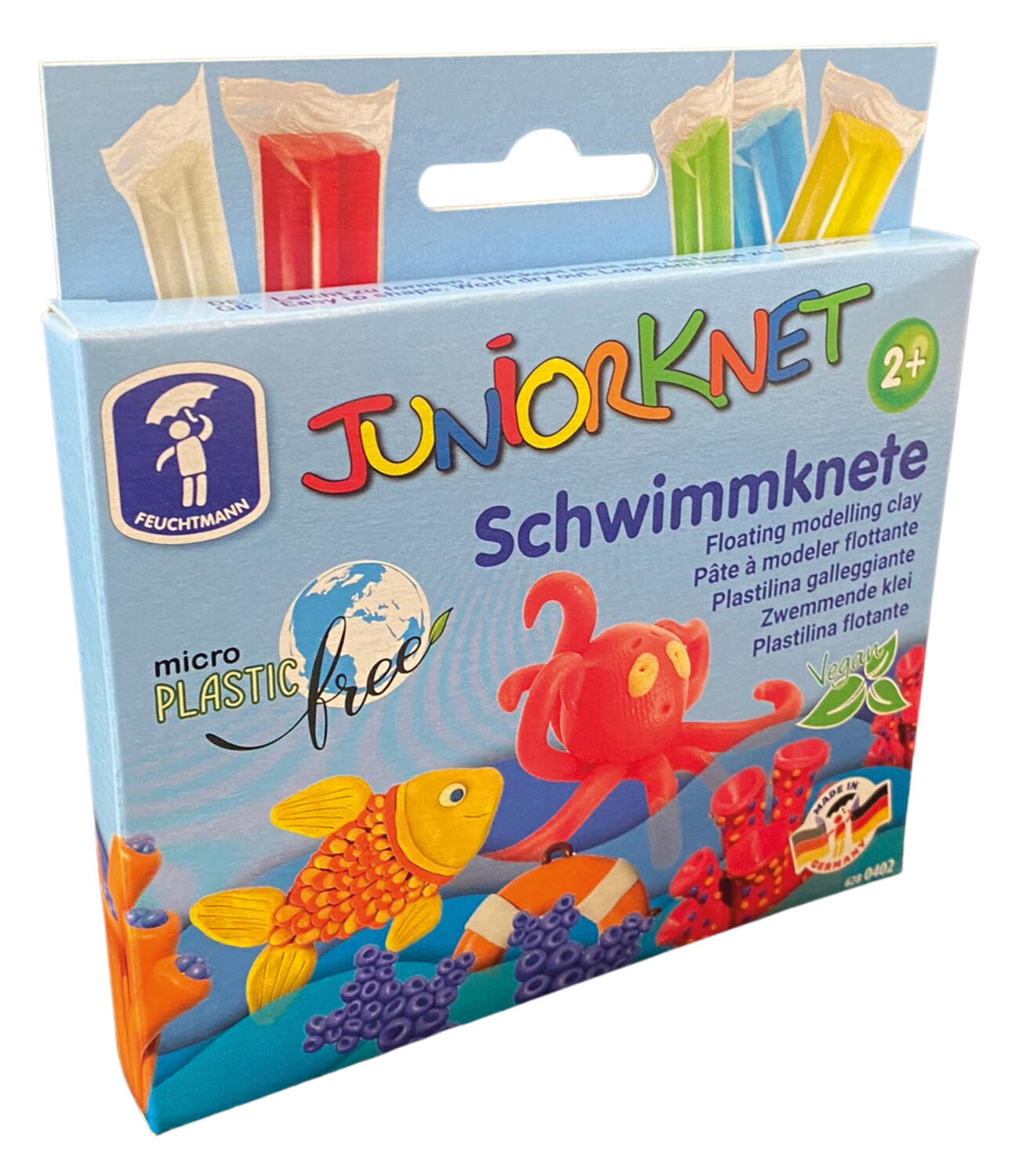 PLASTILINA PLUTITOARE - 5 CULORI - FEUCHTMANN (6280402)