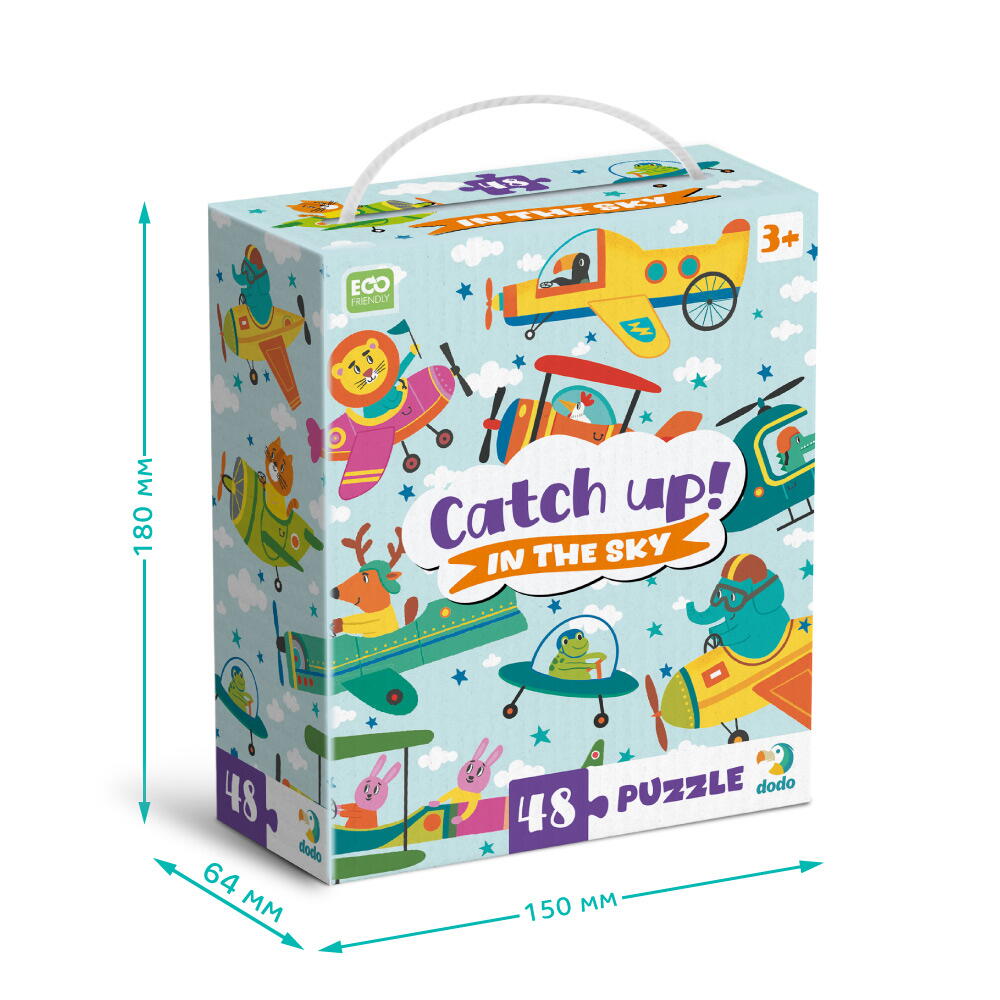 PUZZLE - AVENTURI IN ZBOR (48 PIESE) - DODO (DO300617)