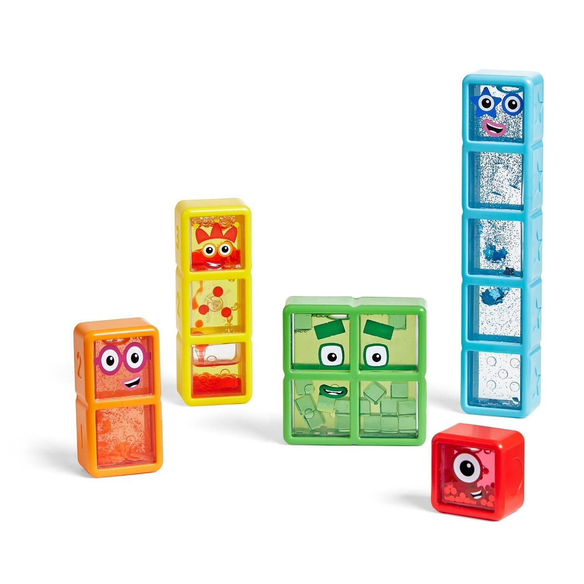 SET EPRUBETE SENZORIALE NUMBERBLOCKS®  - DE LA 1 LA 5 - HAND2MIND (HM96090-UK)