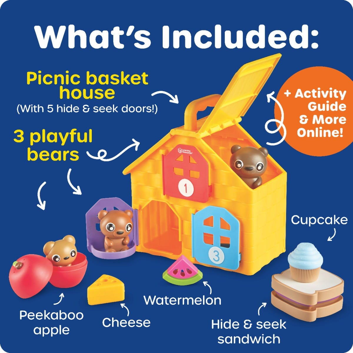 JOC MONTESSORI - PICNIC CU FAMILIA DE URSULETI - LEARNING RESOURCES (LER9806)