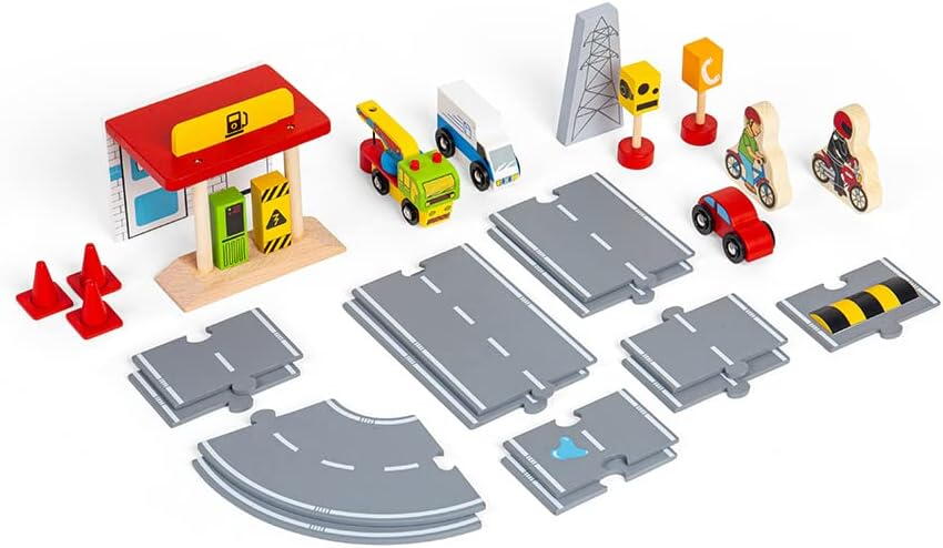 SET ACCESORII PENTRU DRUM - BIGJIGS TOYS (BJT601)