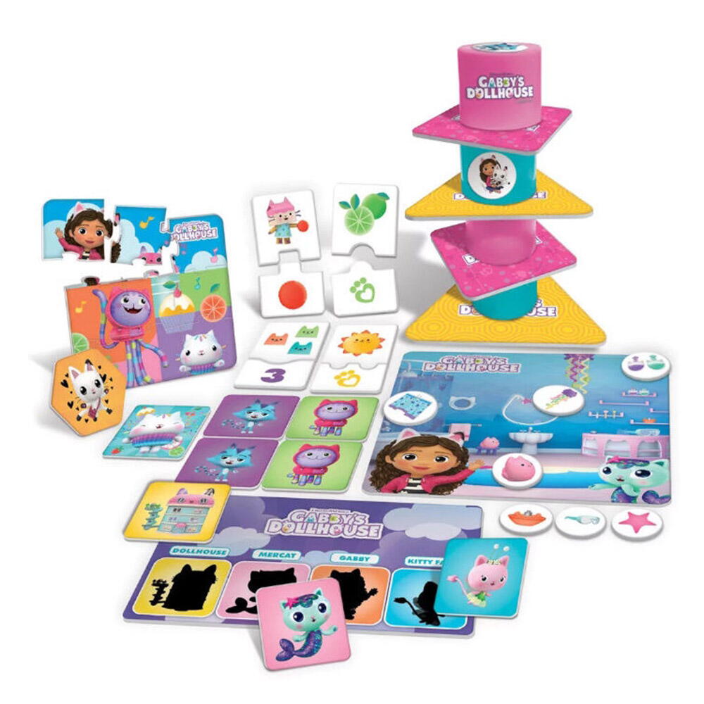 MY FIRST GAME COLLECTION - GABBY'S DOLLHOUSE - LISCIANI (L103348)
